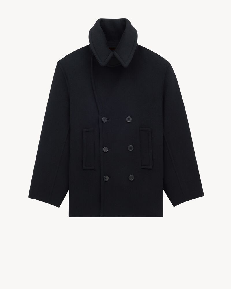 peacoat in wool