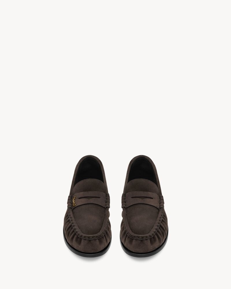 LE LOAFER supple in suede