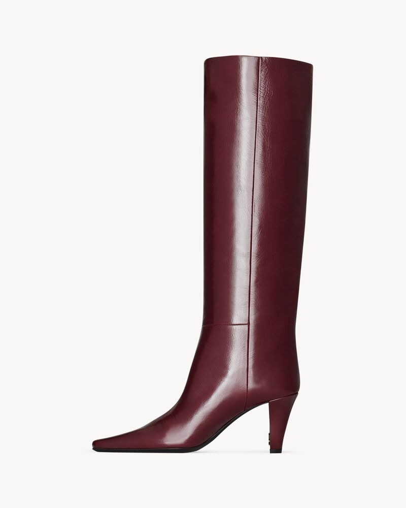 JILL boots in smooth leather