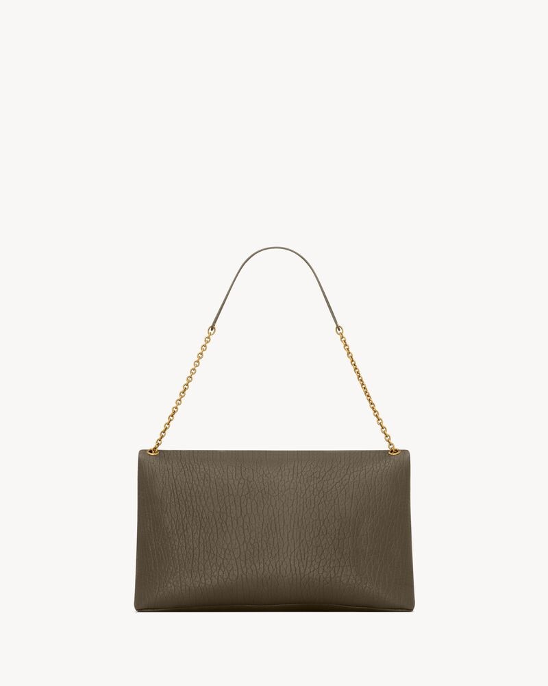 CASSANDRE XXL envelope pouch on chain in lambskin 