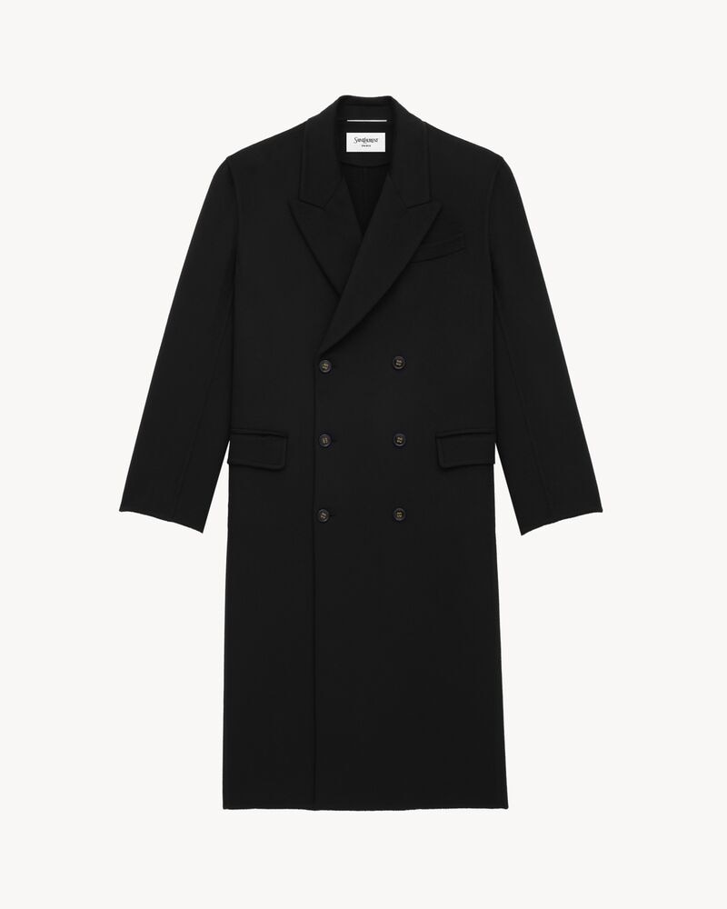 long coat in cashmere