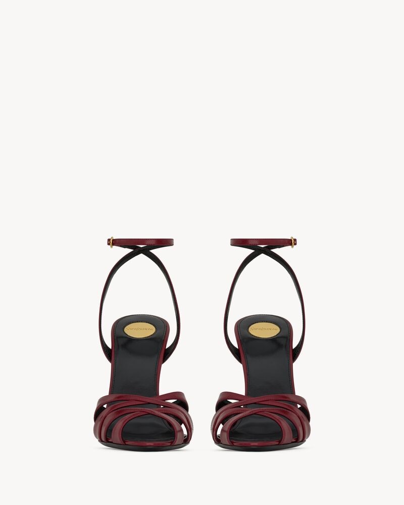 CHANDELLE sandals in smooth leather