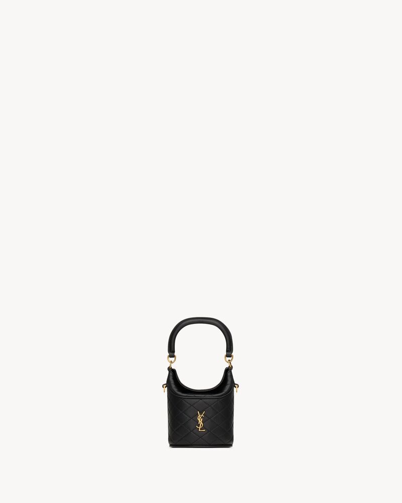 GABY mini bucket in lambskin