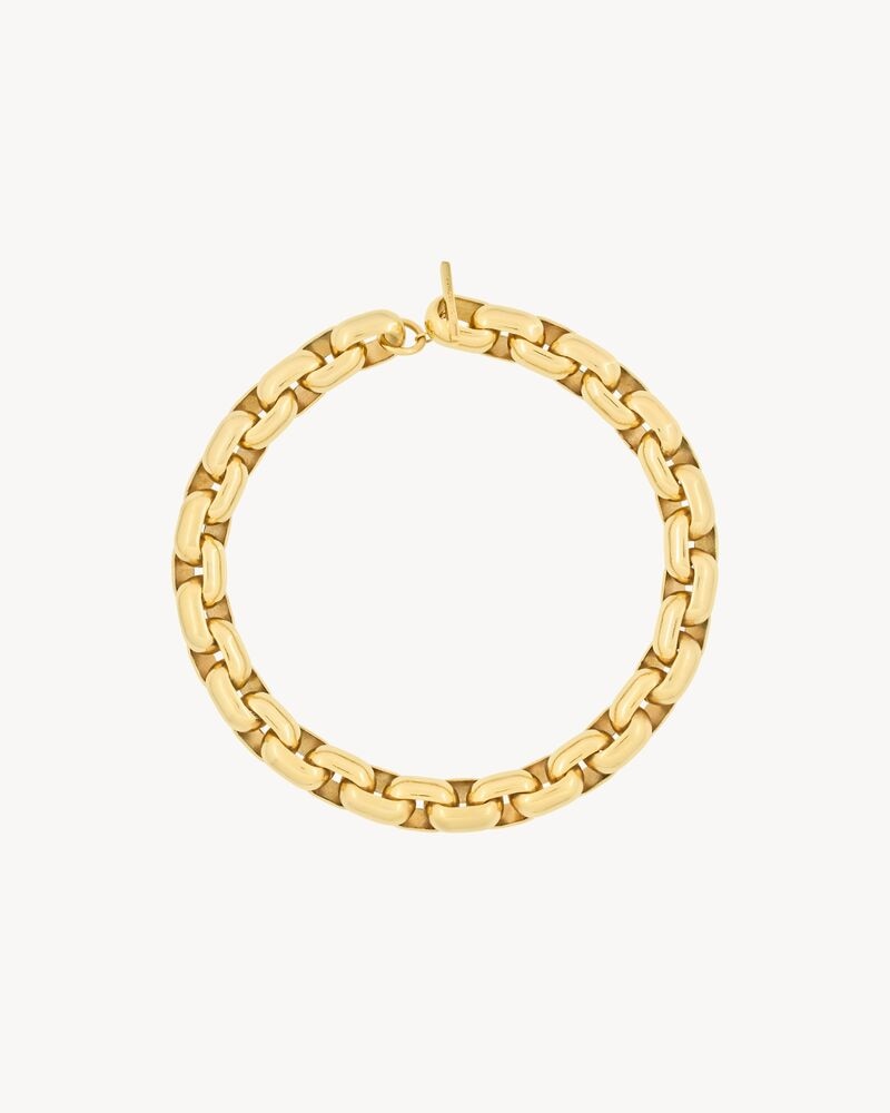 CHUNKY CHAIN NECKLACE IN METAL