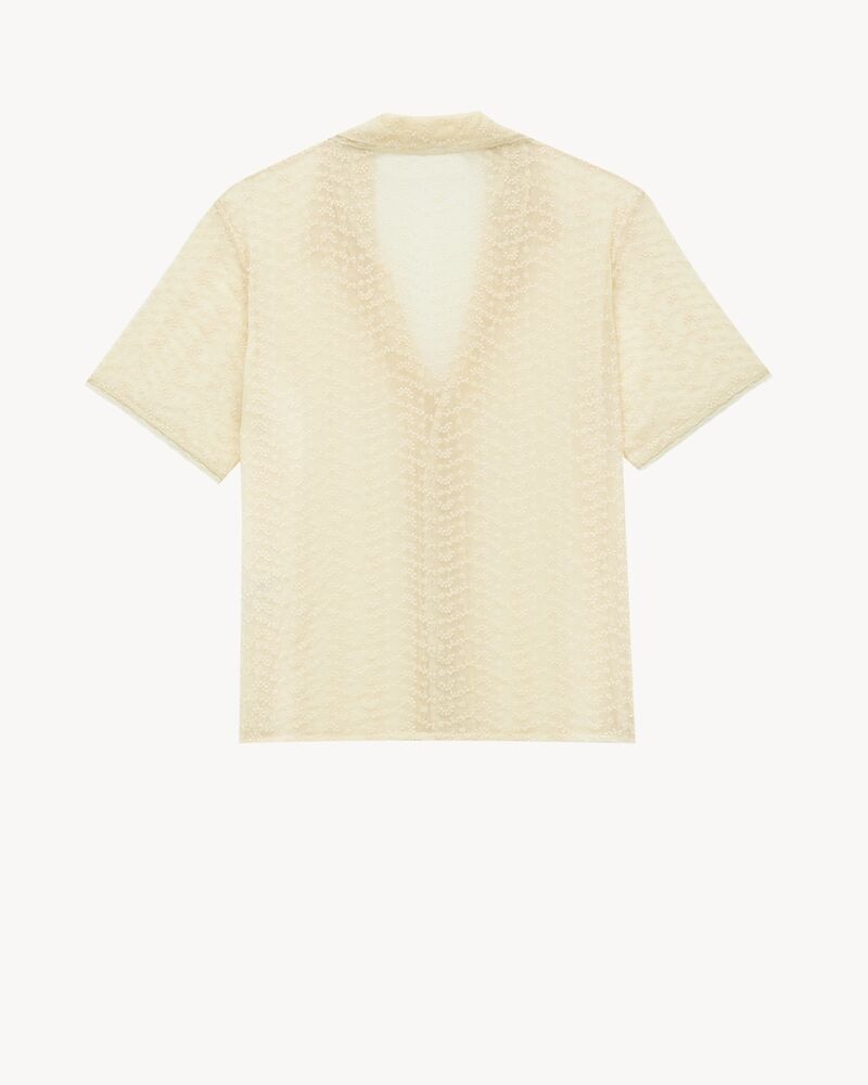  pajama set in broderie anglaise and muslin