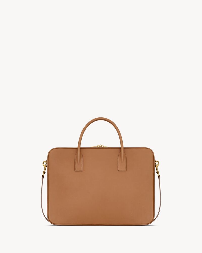 SAC DE JOUR large slim bauletto bag in leather