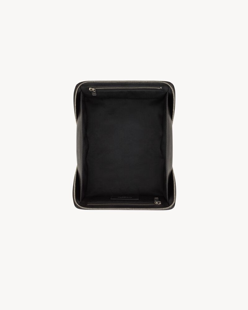 SAINT LAURENT PARIS small vanity case in smooth leather