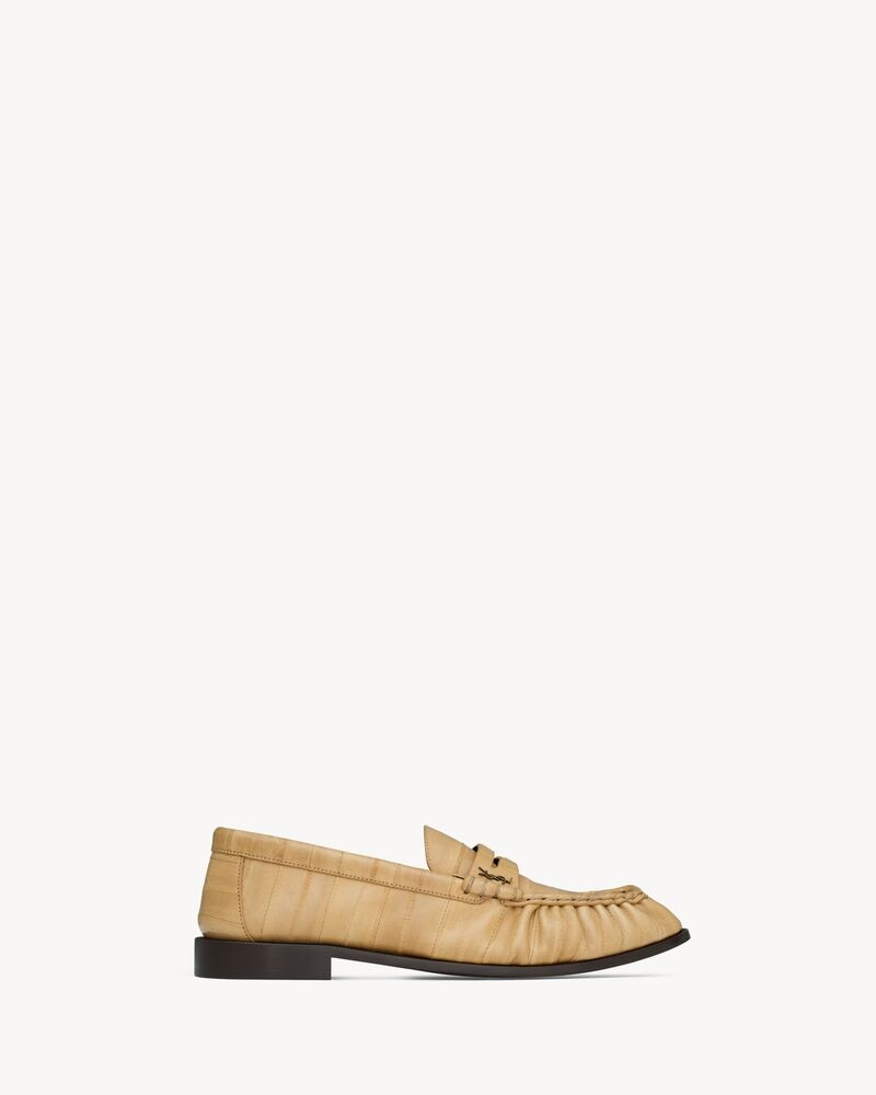LE LOAFER supple in eel