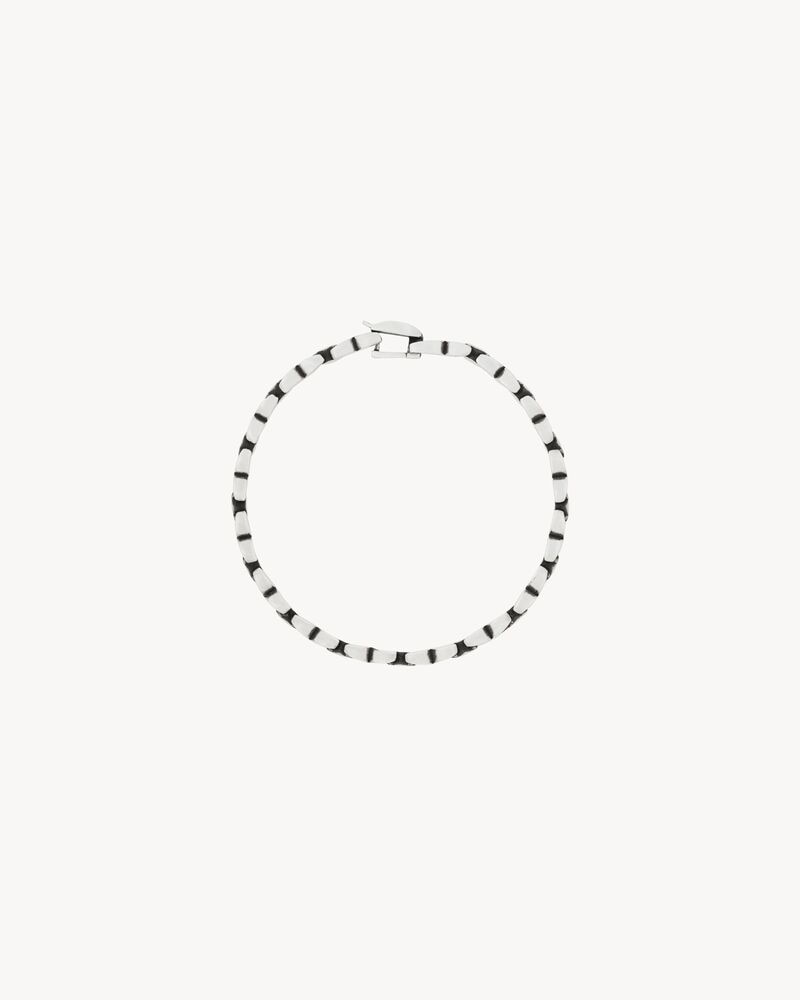 INTERTWINED CHAIN BRACELET IN METAL