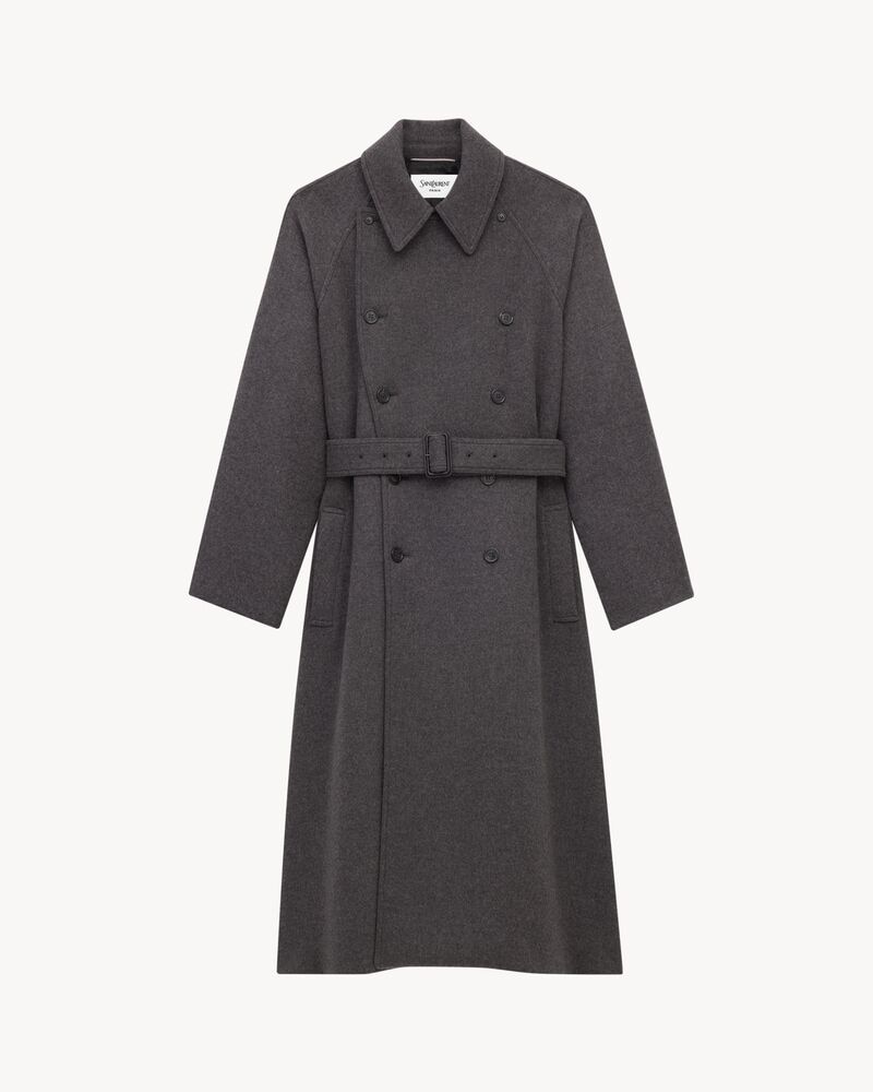 long coat in cashmere