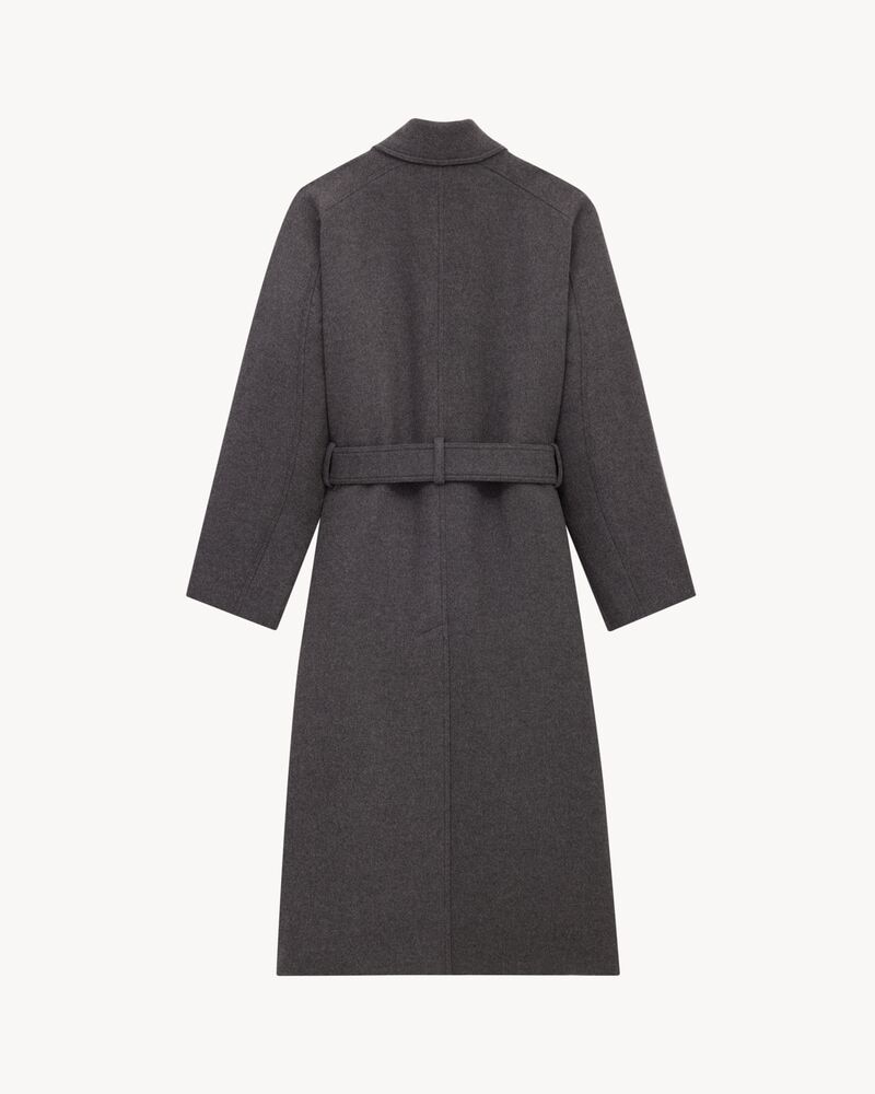 long coat in cashmere