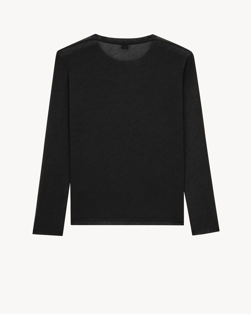 sweater in cashmere and silk jersey