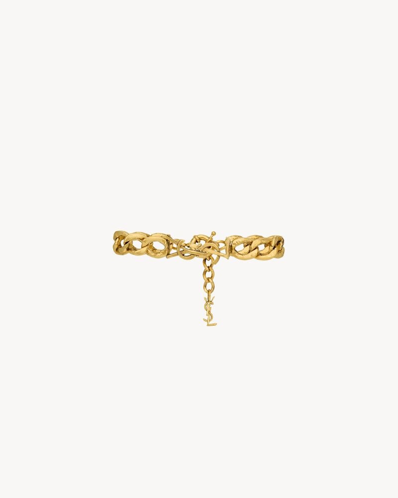 CASSANDRE chain bracelet in metal