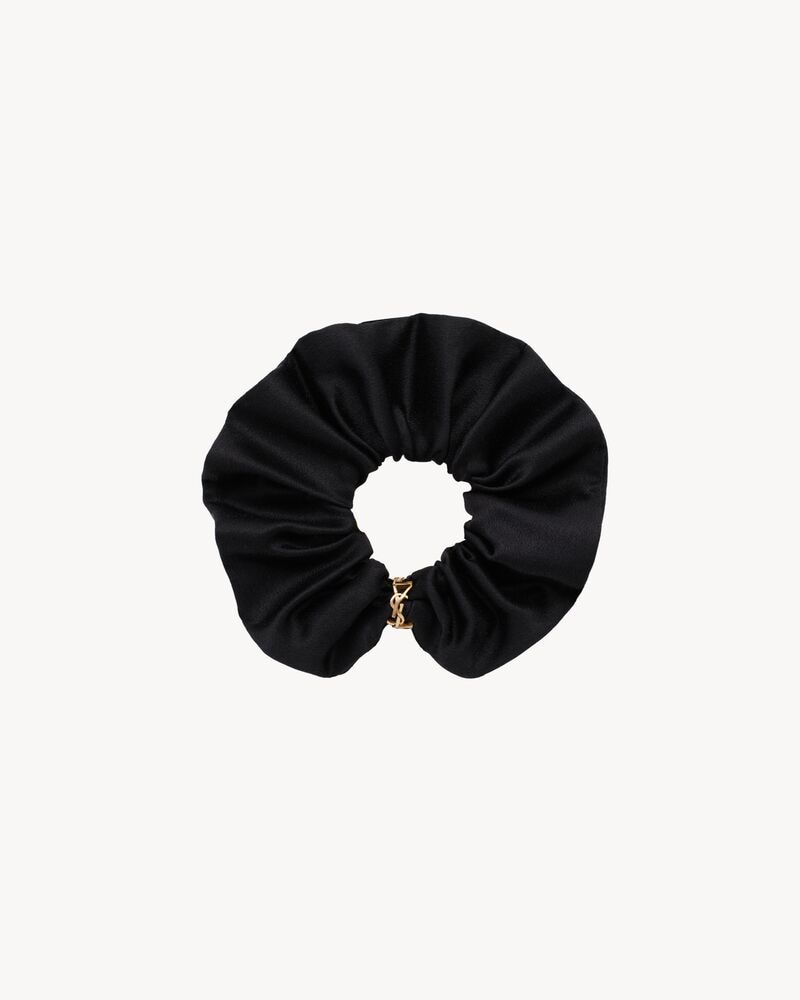 CASSANDRE scrunchie in silk satin
