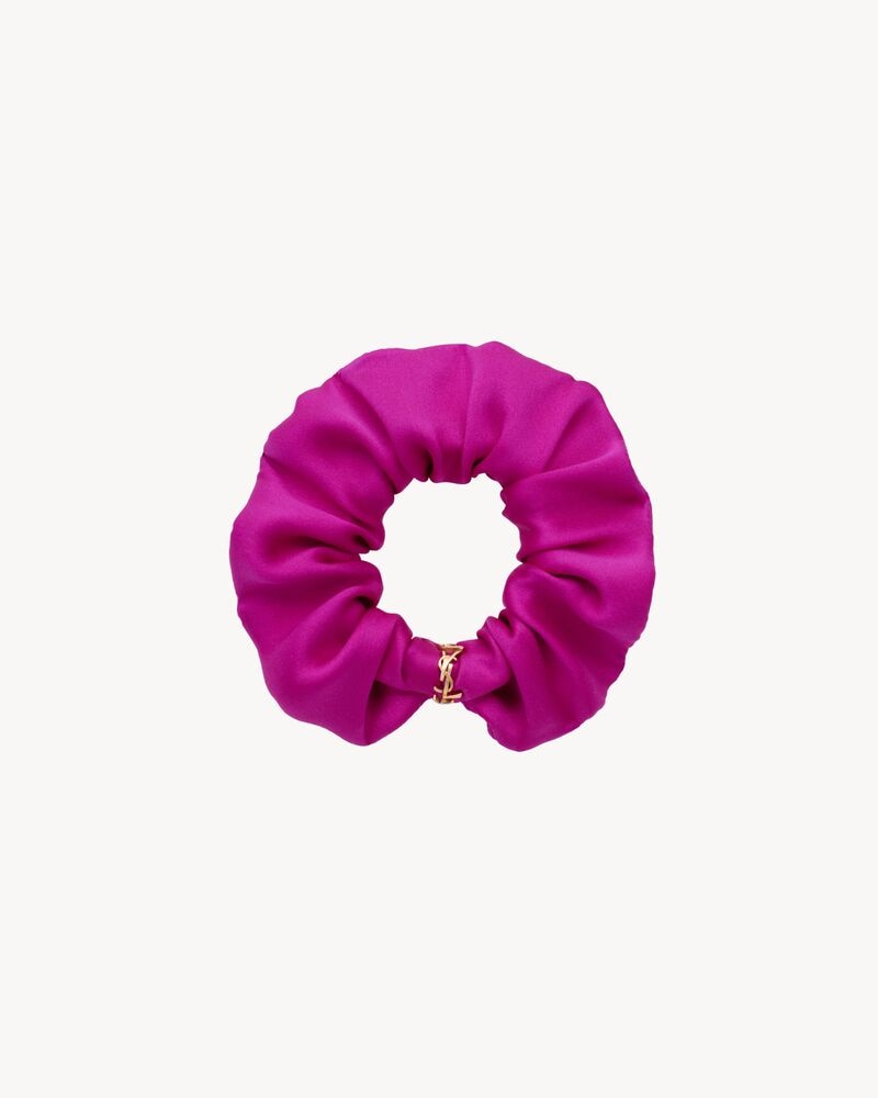 CASSANDRE scrunchie in silk satin