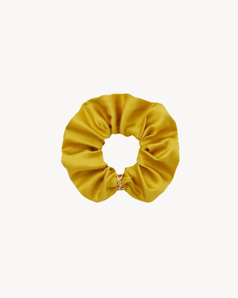 CASSANDRE scrunchie in silk satin