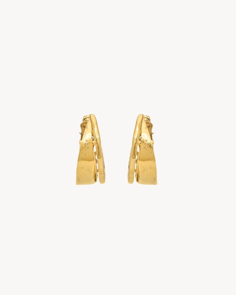 small CASSANDRE earrings in metal