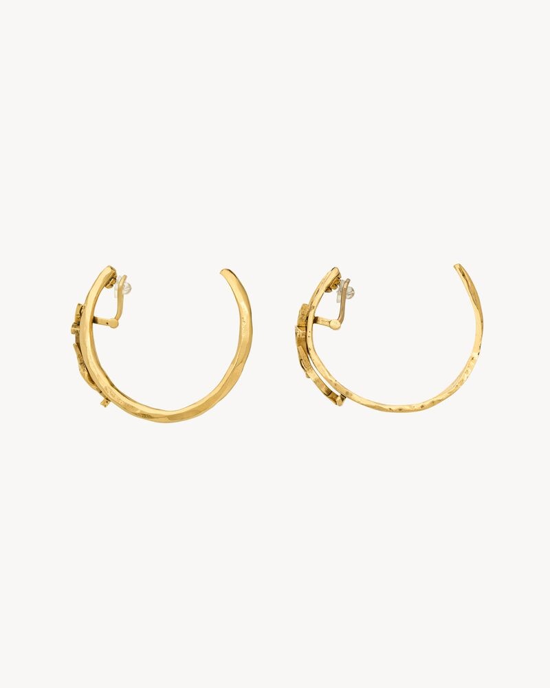 small CASSANDRE earrings in metal