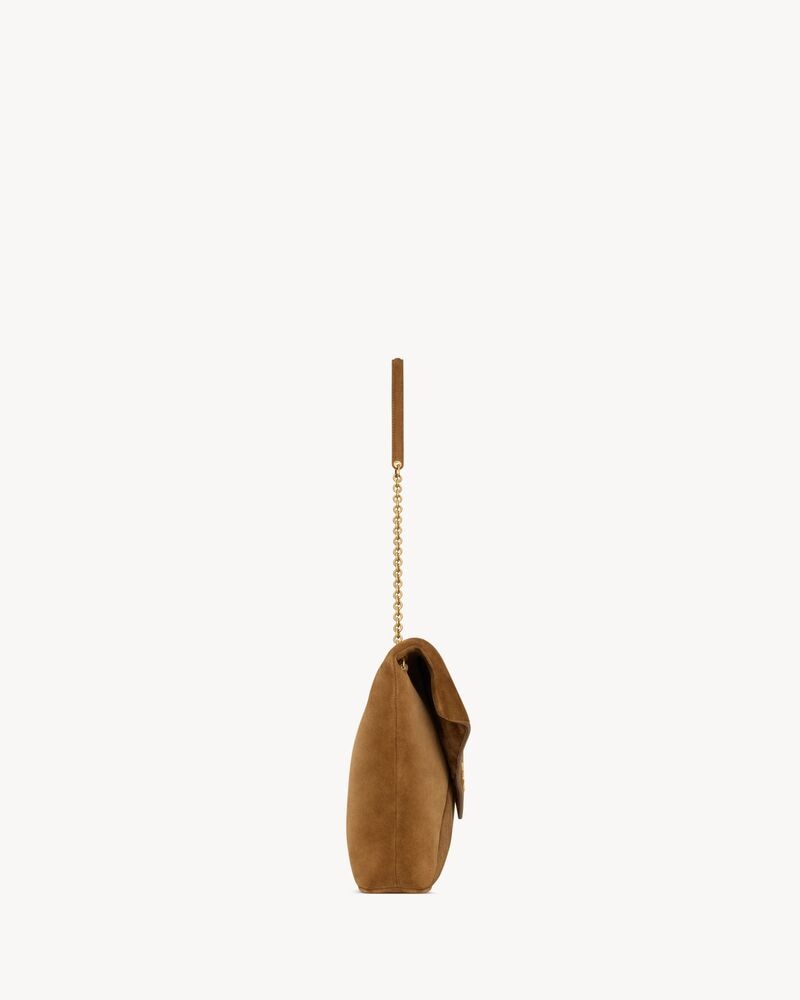 CASSANDRE XXL pouch on chain in suede